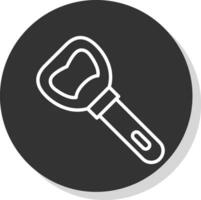 Bottle Opener Vector Icon Design