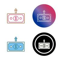 Money Up Vector Icon