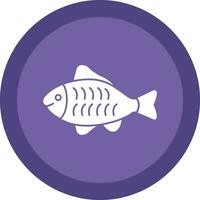 diseño de icono de vector de pescado