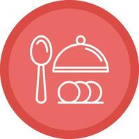 Dinner Vector Icon Design