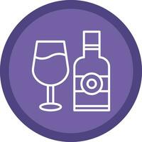 diseño de icono de vector de vino