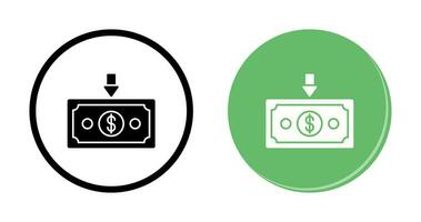 Money Down Vector Icon