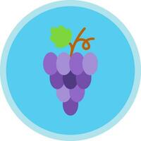 Grapes Vector Icon Design