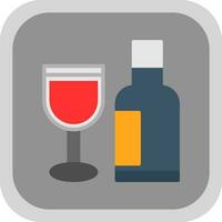 Wine Vector Icon Design