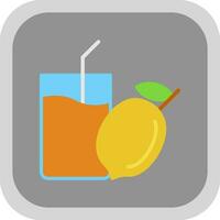 Lemon Juice Vector Icon Design