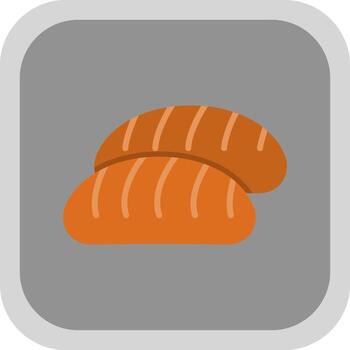 Bread Vector Icon Design