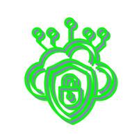 Cloud Security Vector Icon
