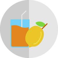 Lemon Juice Vector Icon Design