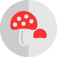 Mushroom Vector Icon Design