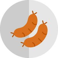 Sausage Vector Icon Design