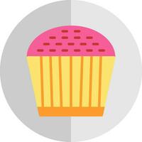 diseño de icono de vector de cupcake