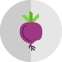 Turnip Vector Icon Design