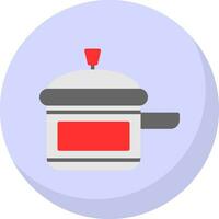 Pressure Cooker Vector Icon Design