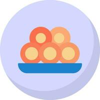 Onion Rings Vector Icon Design