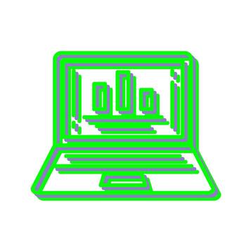 icono de vector de presentación