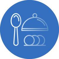 Dinner Vector Icon Design