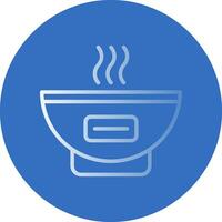 Bowl Vector Icon Design