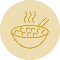 Bowl Vector Icon Design