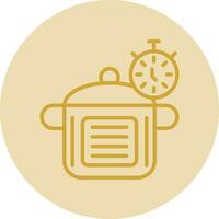 Timer Vector Icon Design