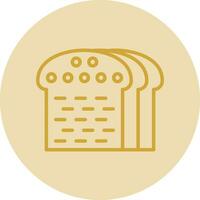 Bread Vector Icon Design