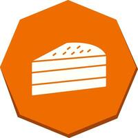 Cake Slice Vector Icon