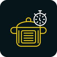 Timer Vector Icon Design