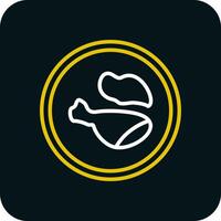Chicken Vector Icon Design