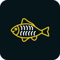 Fish Vector Icon Design