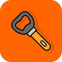 Bottle Opener Vector Icon Design