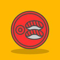 Sushi Vector Icon Design