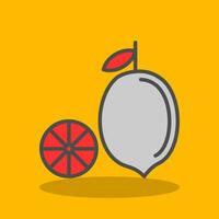 Lemon Vector Icon Design