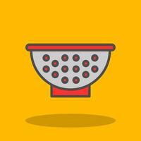 Colander Vector Icon Design