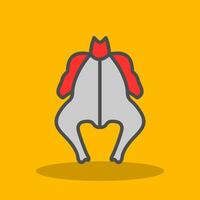 Chicken Vector Icon Design