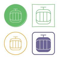 Cable Car Vector Icon