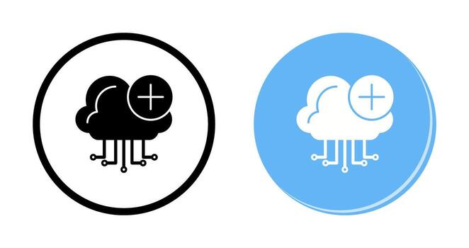 Cloud Computing Vector Icon