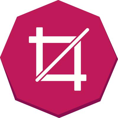 Unique Crop Vector Icon