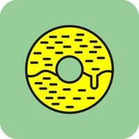 Donut Vector Icon Design