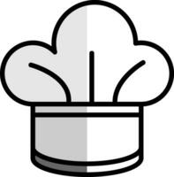 diseño de icono de vector de sombrero de chef