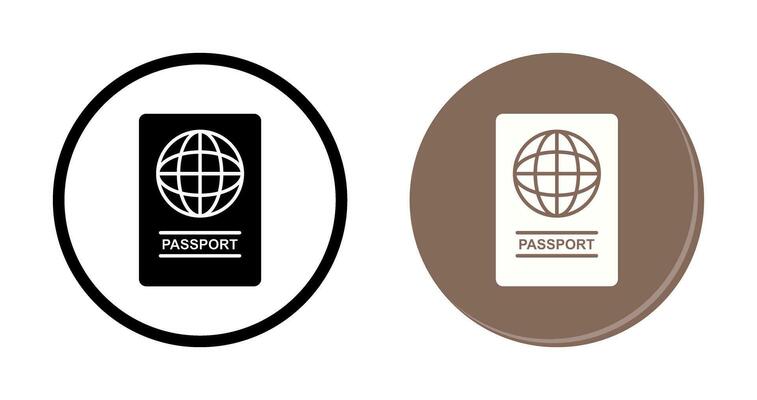 Passport Vector Icon