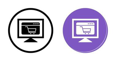 Ecommerce Website Vector Icon