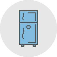 Fridge Vector Icon Design