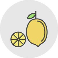 Lemon Vector Icon Design