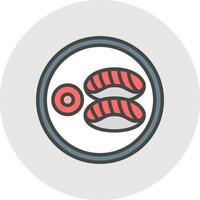 Sushi Vector Icon Design