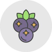 Berries Vector Icon Design