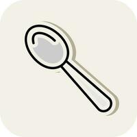 Spoon Vector Icon Design