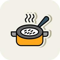 Bowl Vector Icon Design