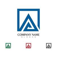 A Letter Logo Template vector