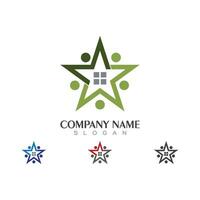 Property and Construction Logo design vector