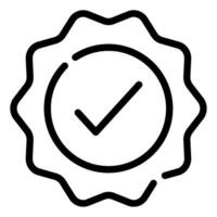 Check mark Icon for uiux, web, app, infographic, etc vector