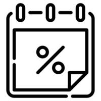 calendario icono para uiux, web, aplicación, infografía, etc vector